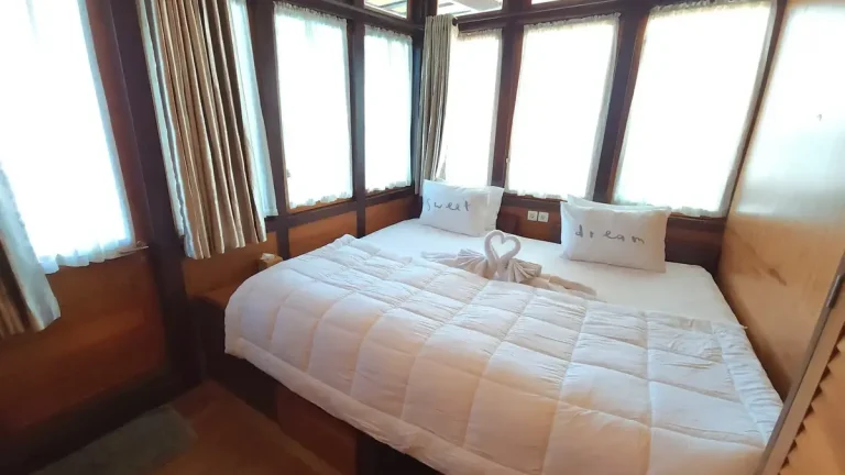 Open deck and lounge area aboard a charter boat